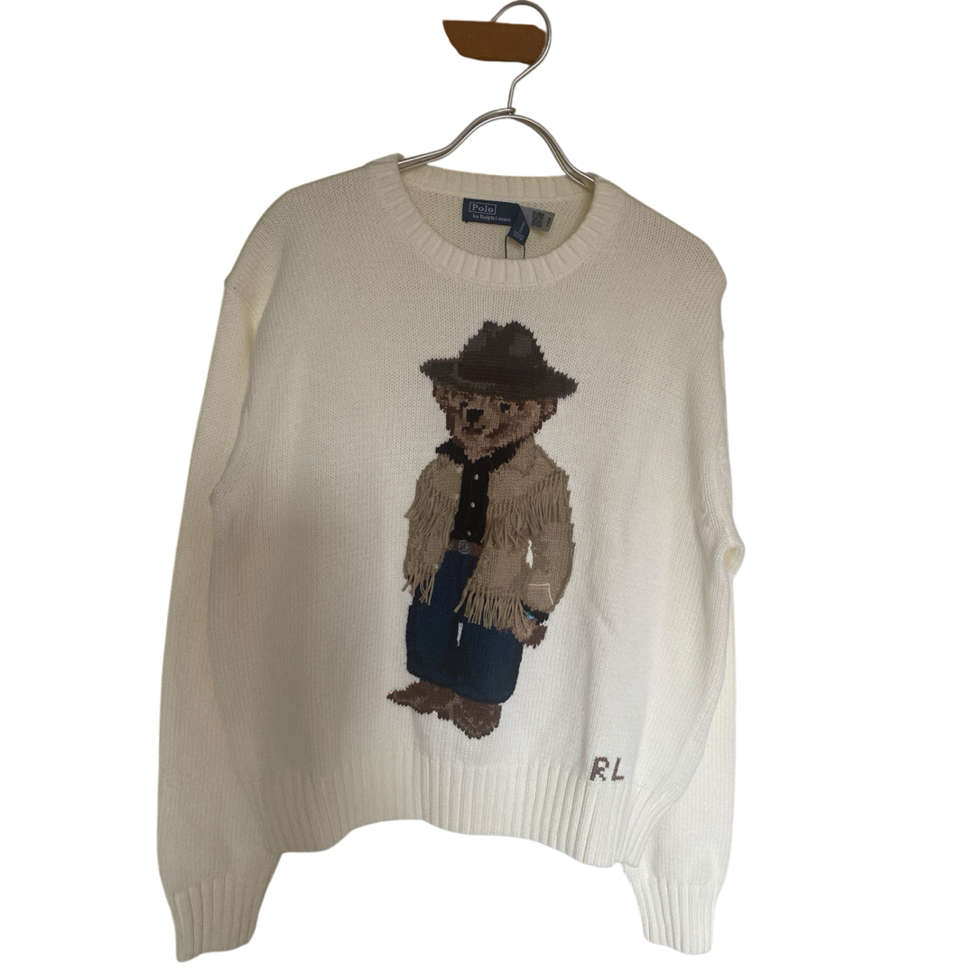 POLO RALPH LAUREN - Polo by Ralph Lauren クマ刺繍ニットセーター XS