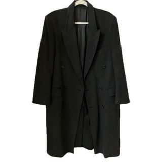 MUJI (無印良品) - MUJI Labo カシミヤ混 チェスターコート 黒 Mサイズ