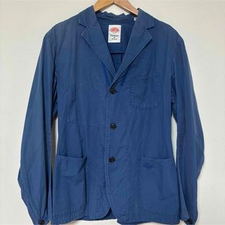 DANTON - DANTON ダントン ウールモッサ コート ネイビー サイズ38の