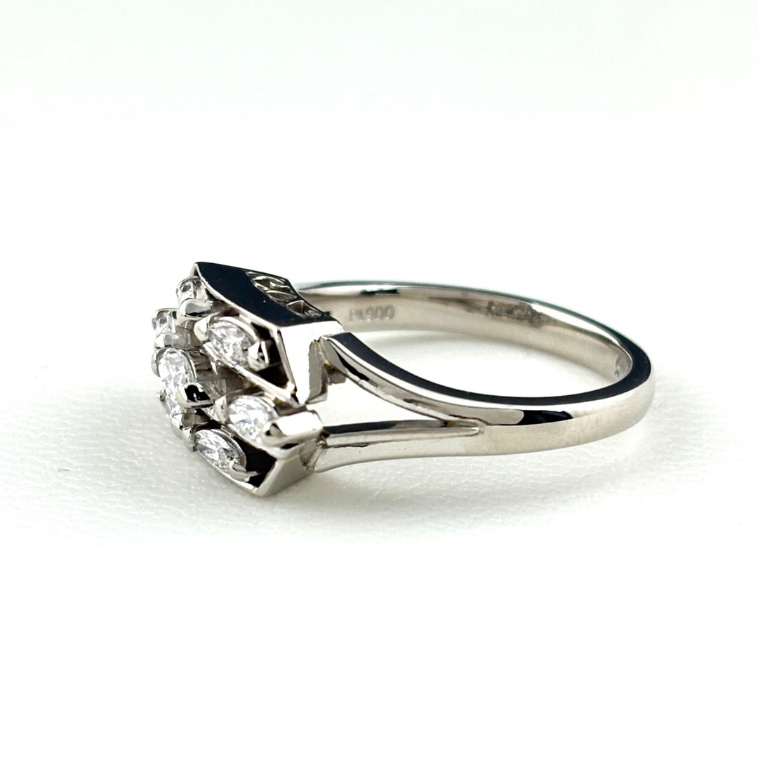 メレダイヤ デザインリング 12.5号 Pt900 【中古】の通販 by バイセル