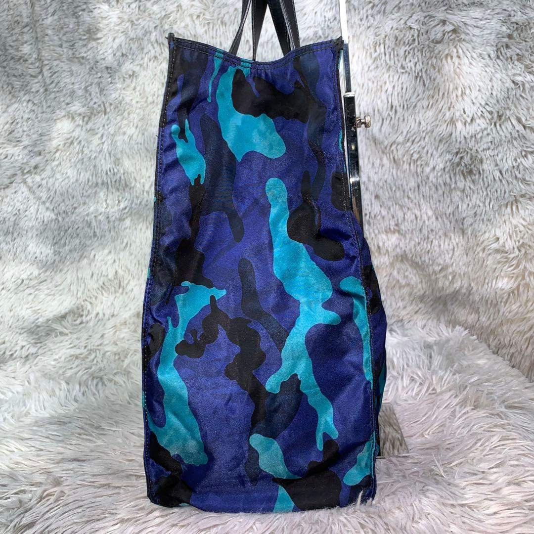 PRADA - 美品 近年モデル PRADA プラダ トートバッグ 三角ロゴ 肩がけ