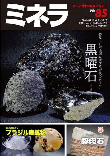 ミネラ（MINERA） No.85 (発売日2023年09月28日) | 雑誌/電子書籍/定期