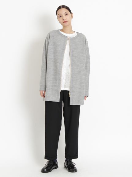 バランサーミルドジップアップカーディガン（カーディガン）｜KEI