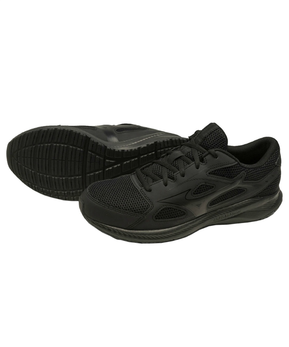 スニーカー マキシマイザー26 K1GA240209 通学シューズ 通学靴 黒靴