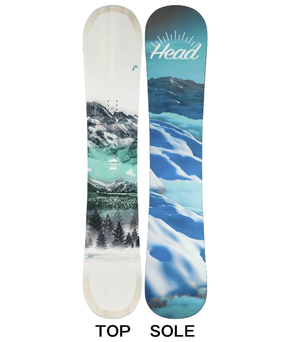 ヘッド(HEAD) スノーボード 2点セット ボード板+ビンディング PRIDE