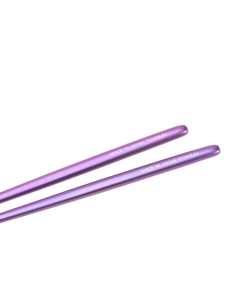 スノーピーク(snow peak) 食器 箸 チタン先細箸パープル SCT-115-PL