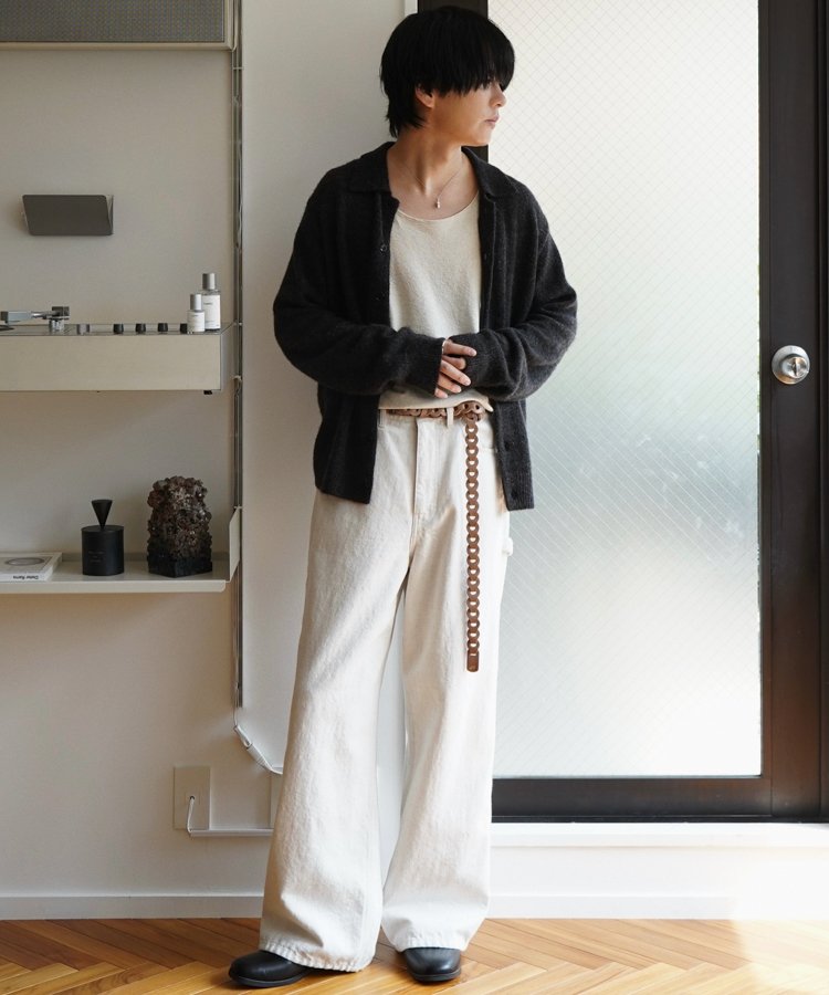 Alpaca Knit Shirt Cardigan / 商品詳細ページ / LIDNM / Llife ONLINE