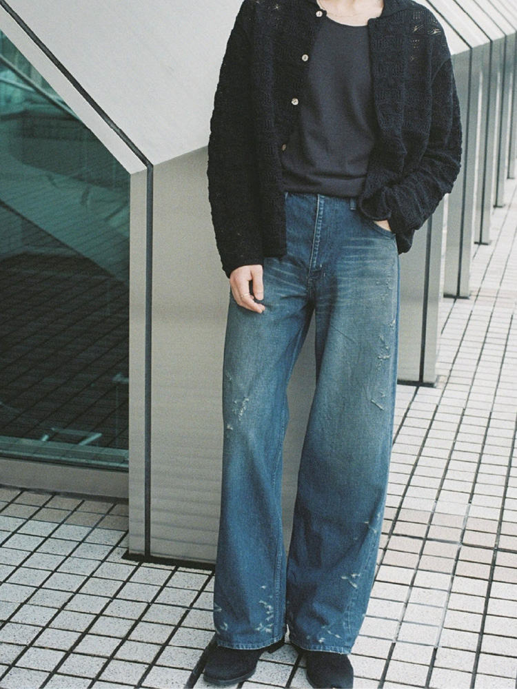 Damaged Heritage Denim Pants / 商品詳細ページ / LIDNM / Llife
