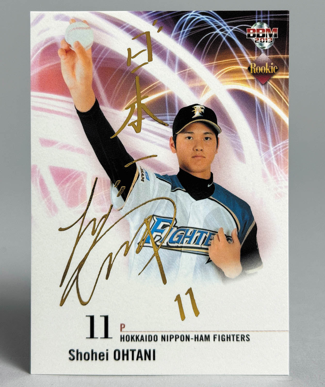 6279] 大谷翔平 〔42〕 (投手)金サイン 50限定 トレカ