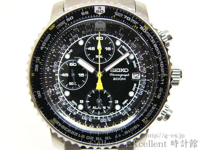 セイコー パイロットアラームクロノグラフ Ref.SNA411P1 - ギャラリー