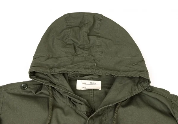 ナナナナサーカ77circa 再構築ミリタリーコート オリーブL位 (K-138796)