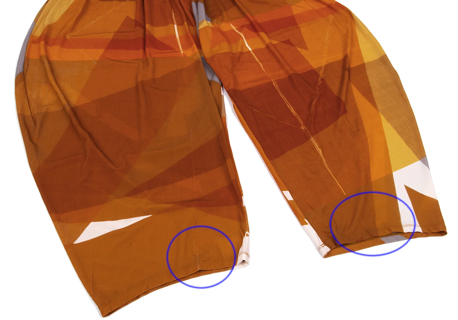 イッセイミヤケISSEY MIYAKE ジオメトリックプリントストレッチ