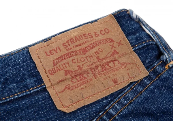 リーバイスLevi's 502 501ZXX復刻 60's BIGE ストレートデニムパンツ