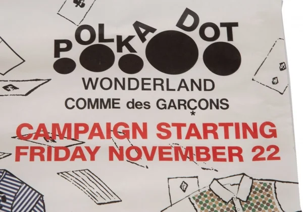 コムデギャルソンCOMME des GARCONS POLKA DOT WONDERLAND 不思議の国