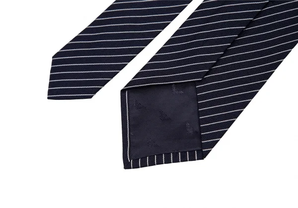 新品!エンポリオアルマーニEMPORIO ARMANI シルクレジメンタルネクタイ