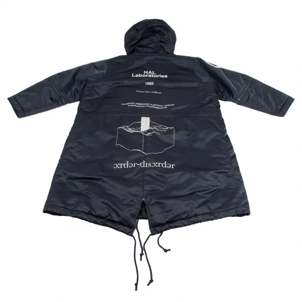 アンダーカバーUNDERCOVER ナイロンツイルオーバーサイズモッズコート