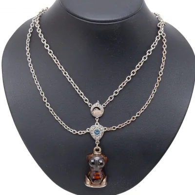 ジャンポールゴルチエJean Paul GAULTIER トルソートップネックレス