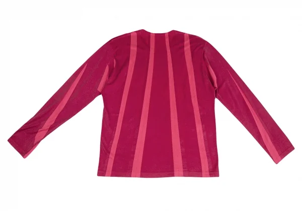 イッセイミヤケ メンISSEY MIYAKE MEN プリーツストライププリント