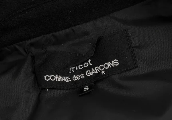 トリココムデギャルソンtricot COMME des GARCONS ブレード装飾中綿