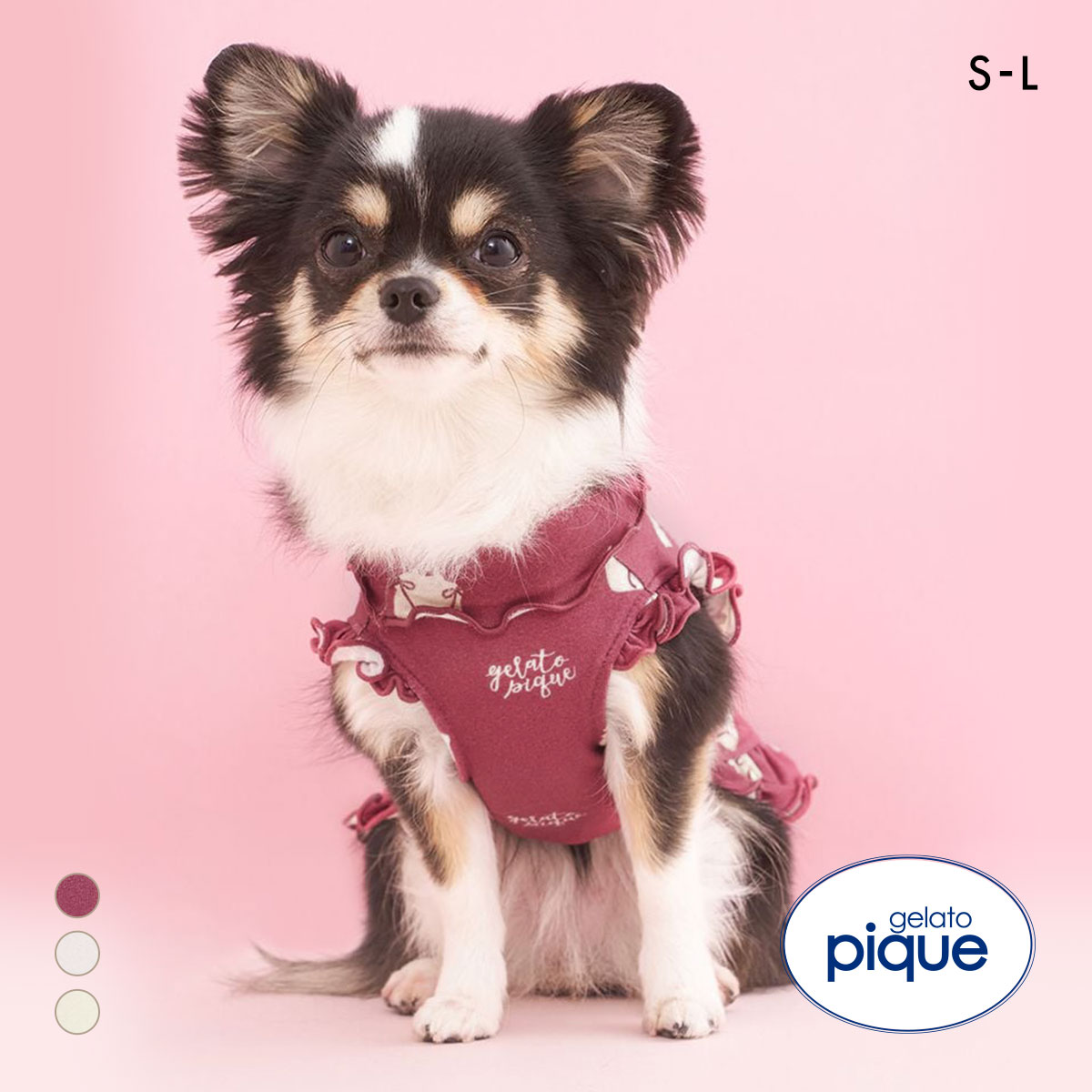 ジェラートピケ CAT&DOG オータムケーキ柄プルオーバー ジェラピケ