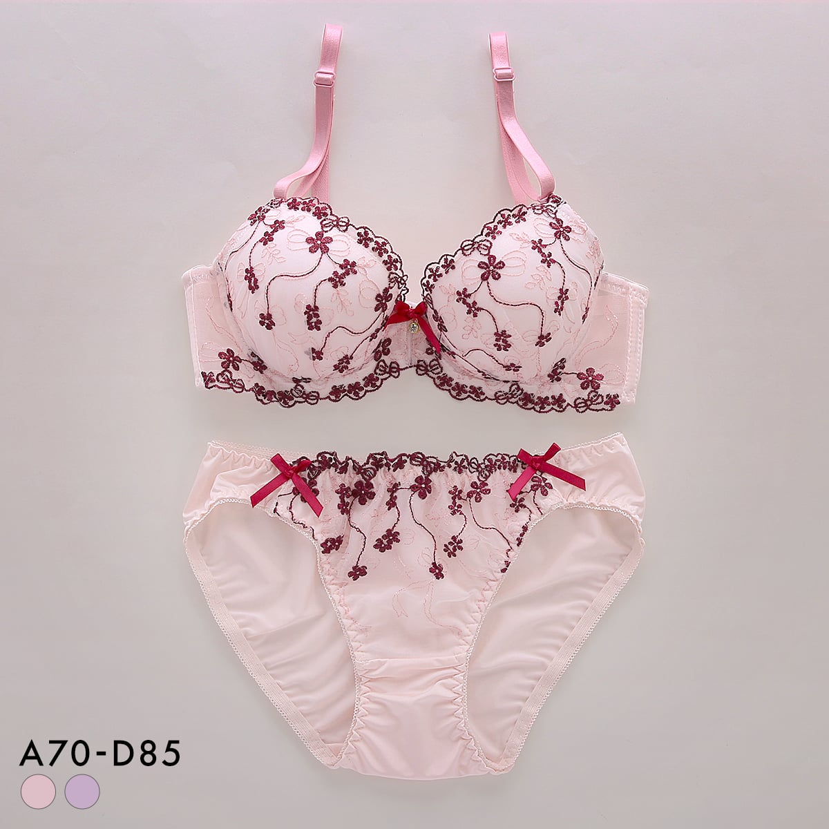 サンエイ フルールプティリボン ブラセット ABCD 脇肉 谷間 盛り はみ