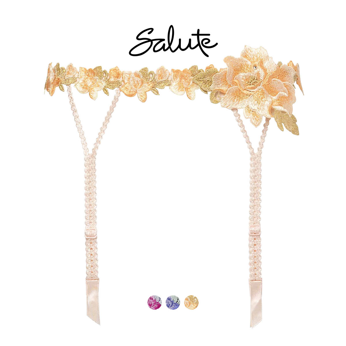 ワコール サルート 21グループ 21G ガーターベルト M ランジェリー