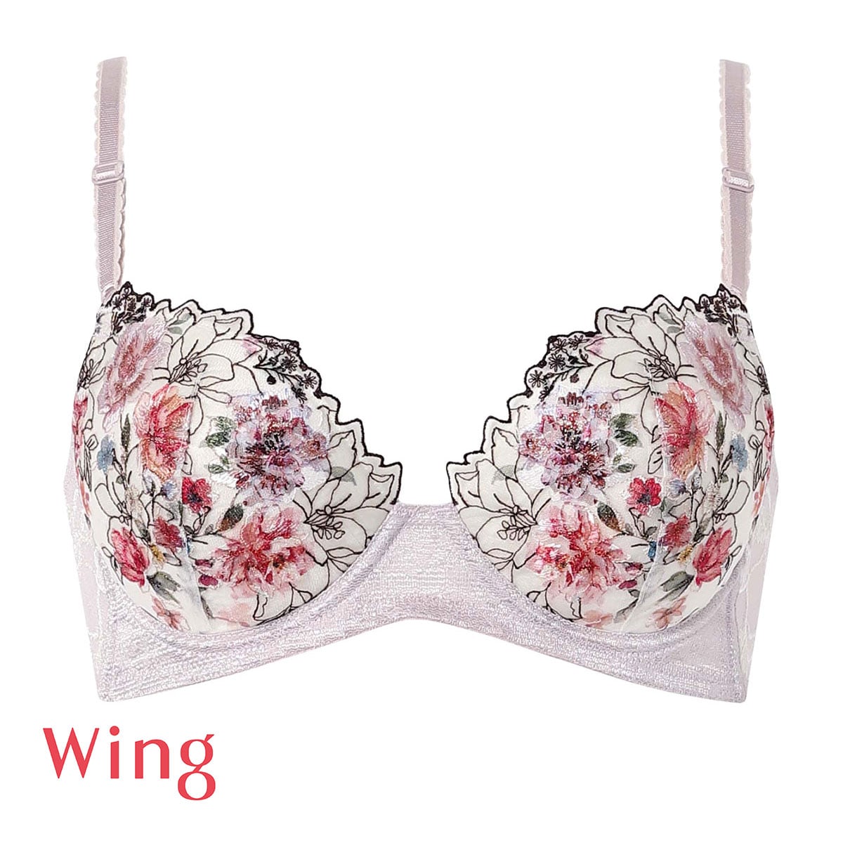 ワコール Wacoal ウイング Wing KB2721 後ろ姿きれいブラ EF 3/4カップ