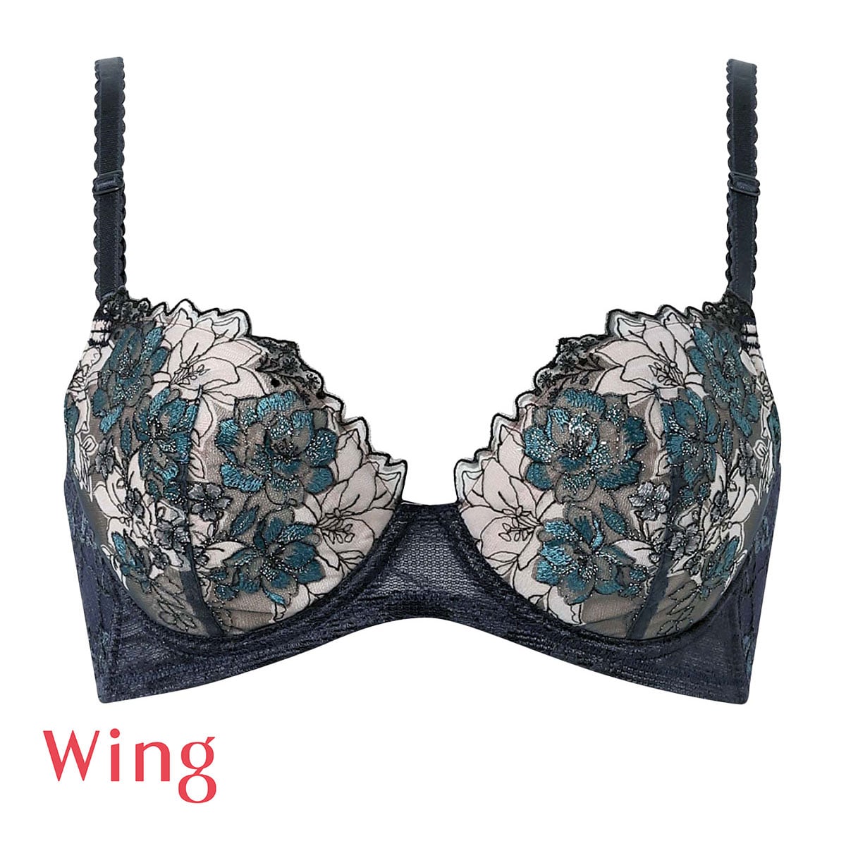 ワコール Wacoal ウイング Wing KB2721 後ろ姿きれいブラ EF 3/4カップ