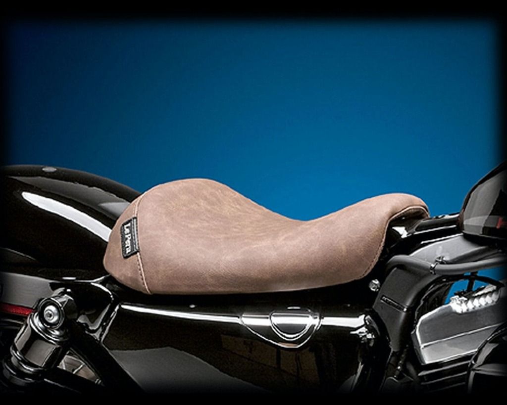 Webike | LePera ラペラ ベアボーンソロシート ブラウンレザー