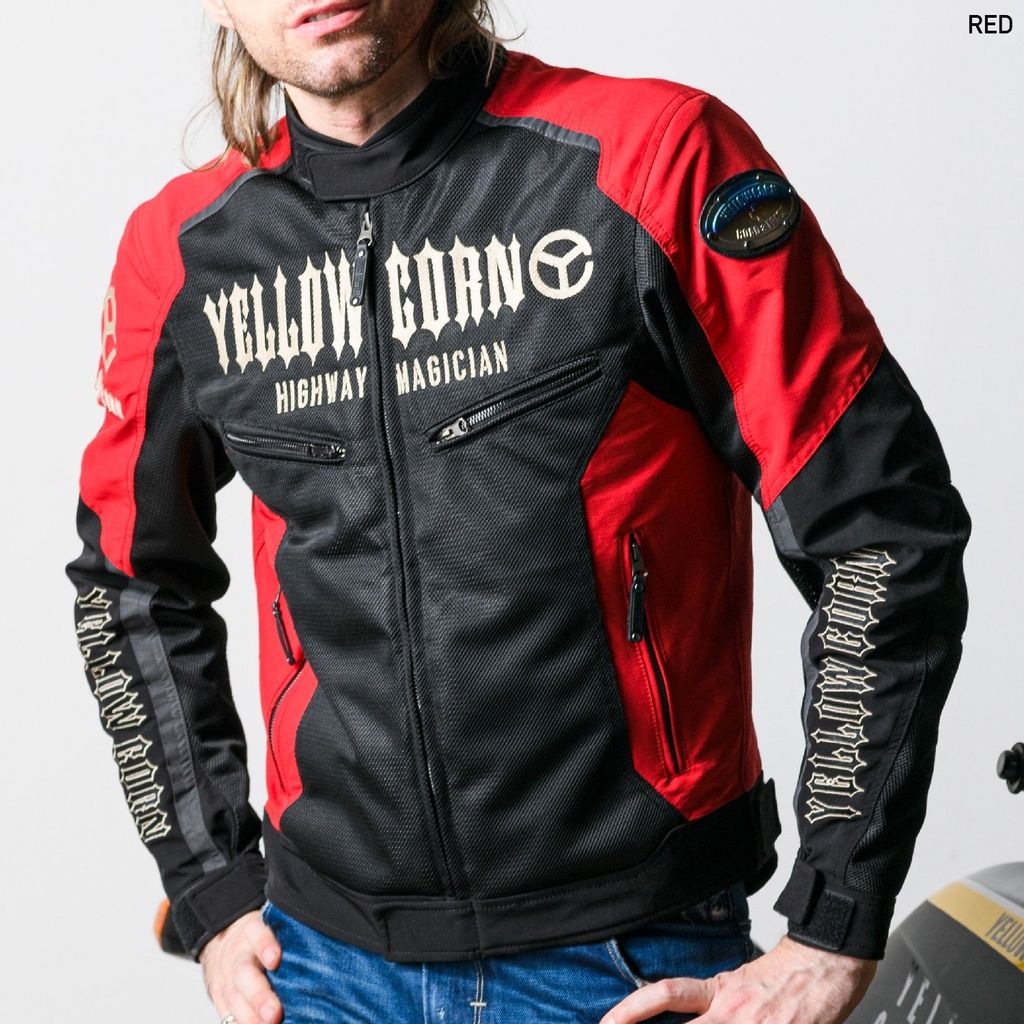 Webike | YeLLOW CORN イエローコーン SJ-4105 メンズメッシュ