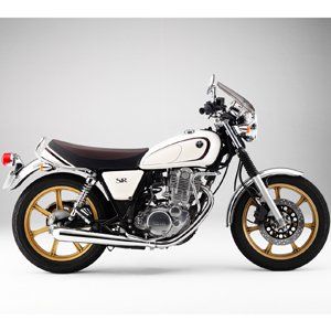 Webike | PRUNUS プラナス メガホンマフラー SR400(Q5KSKR001015