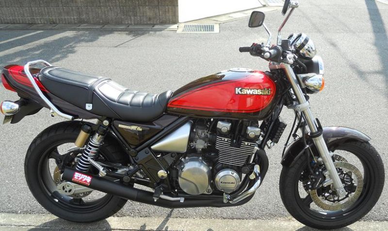 ゼファーχショート管 JMCA公認 ゼファー400 ショート管 メーカー不明