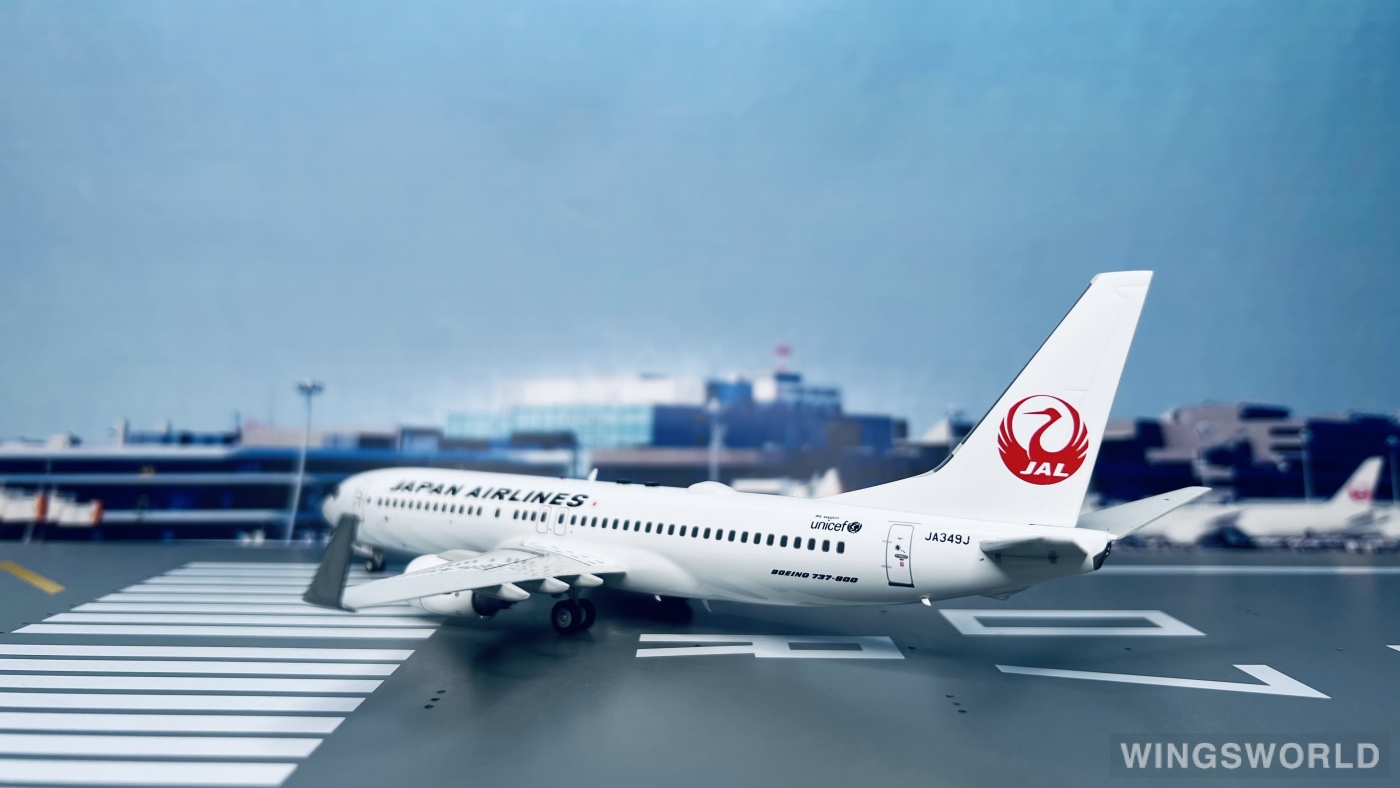 JFOX 1:200 Boeing 737-800 Japan Airlines 日本航空JF-737-8-029