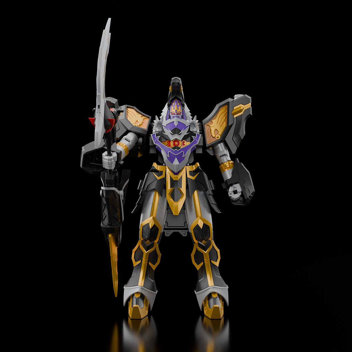 魔法戦隊マジレンジャー『SMP 魔神合体 ウルカイザー』単独で3形態への