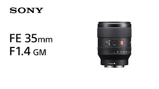 SONY SEL35F14GM 大口径広角単焦点レンズ FE 35mm F1.4 GM |エディオン