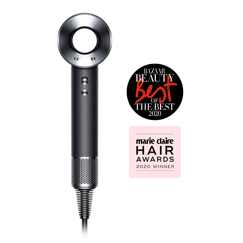 Dyson指定品加價購】Dyson Supersonic 新一代吹風機HD08 Origin黑鋼色