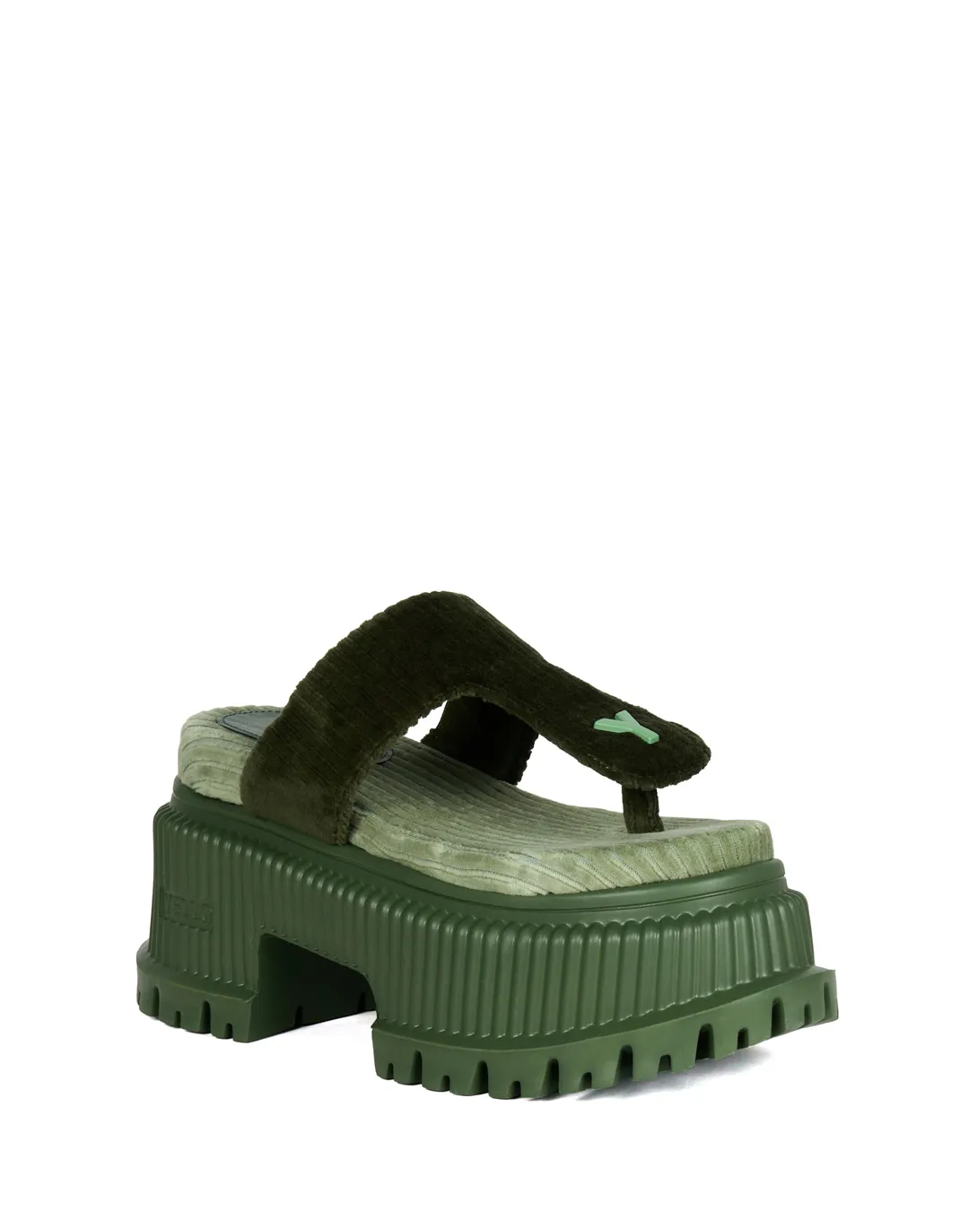 YELLO / PICKLES PLATFORM TONGS SANDALS