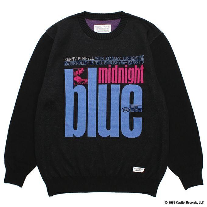 WACKO MARIA/ワコマリア/BLUE NOTE / JACQUARD SWEATER ( TYPE-4