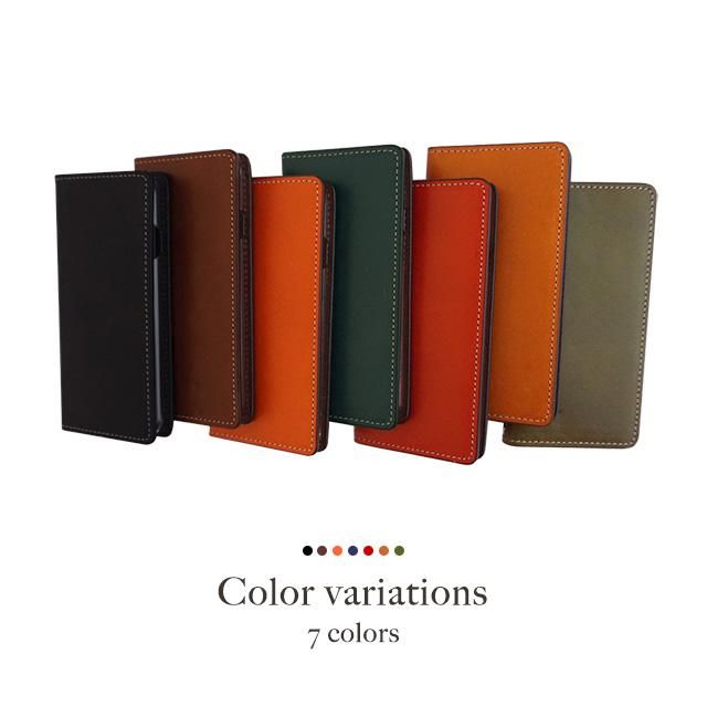 栃木レザー（フリップケース）Xperia対応手帳型ケース - スマホケース