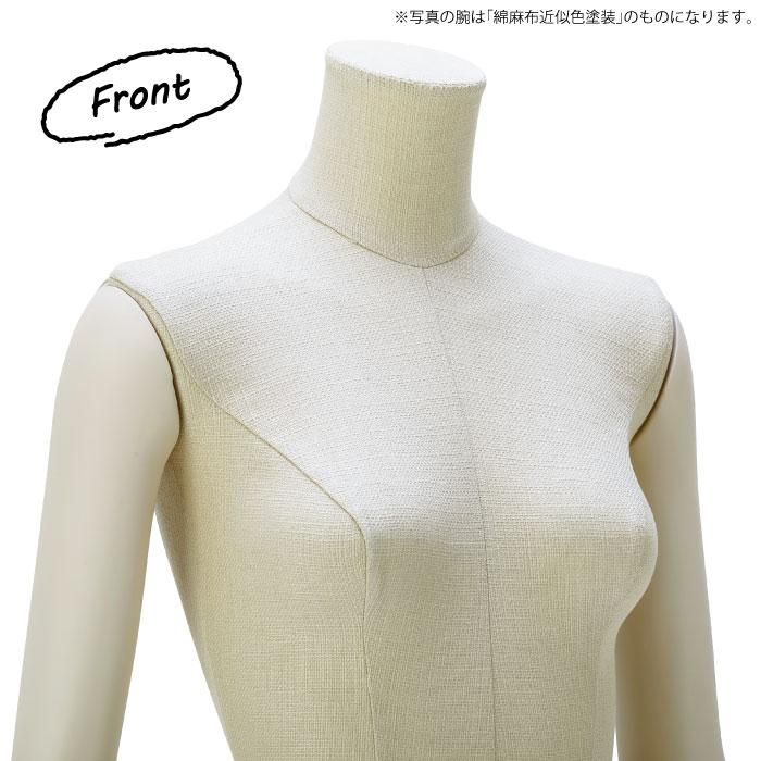 法人限定】全身マネキン ファブリックトルソー レディース 7号 ヘッド