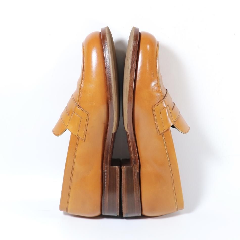 極美品” GRENSON（グレンソン）G-One コインローファー UK7.5 E ライト