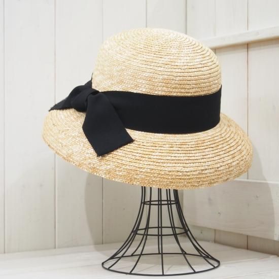 細麦ストローハット カサブランカ