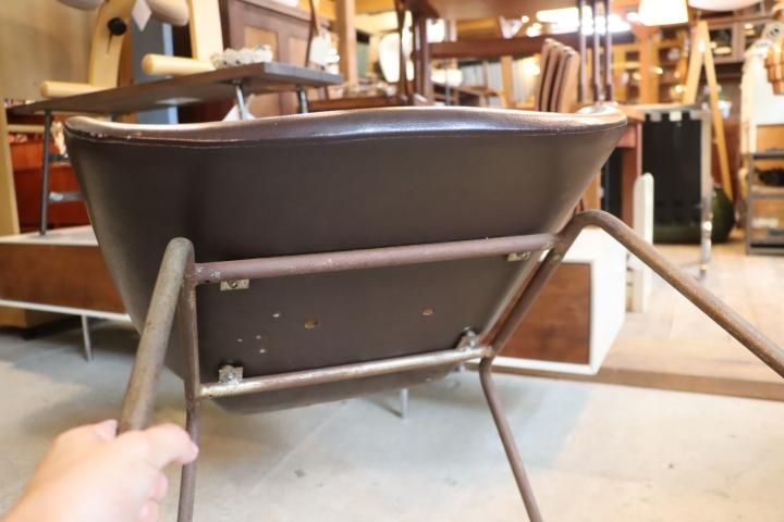 値下げ/天童木工(TENDO)の稀少なヴィンテージ カブトチェアー！剣持勇