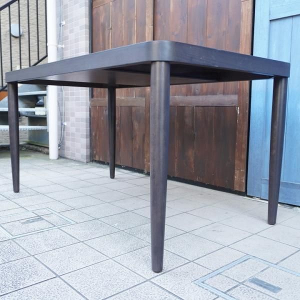 値下げ/無印良品(MUJI)×THONET(ト―ネット)のブナ材ダイニングテーブル