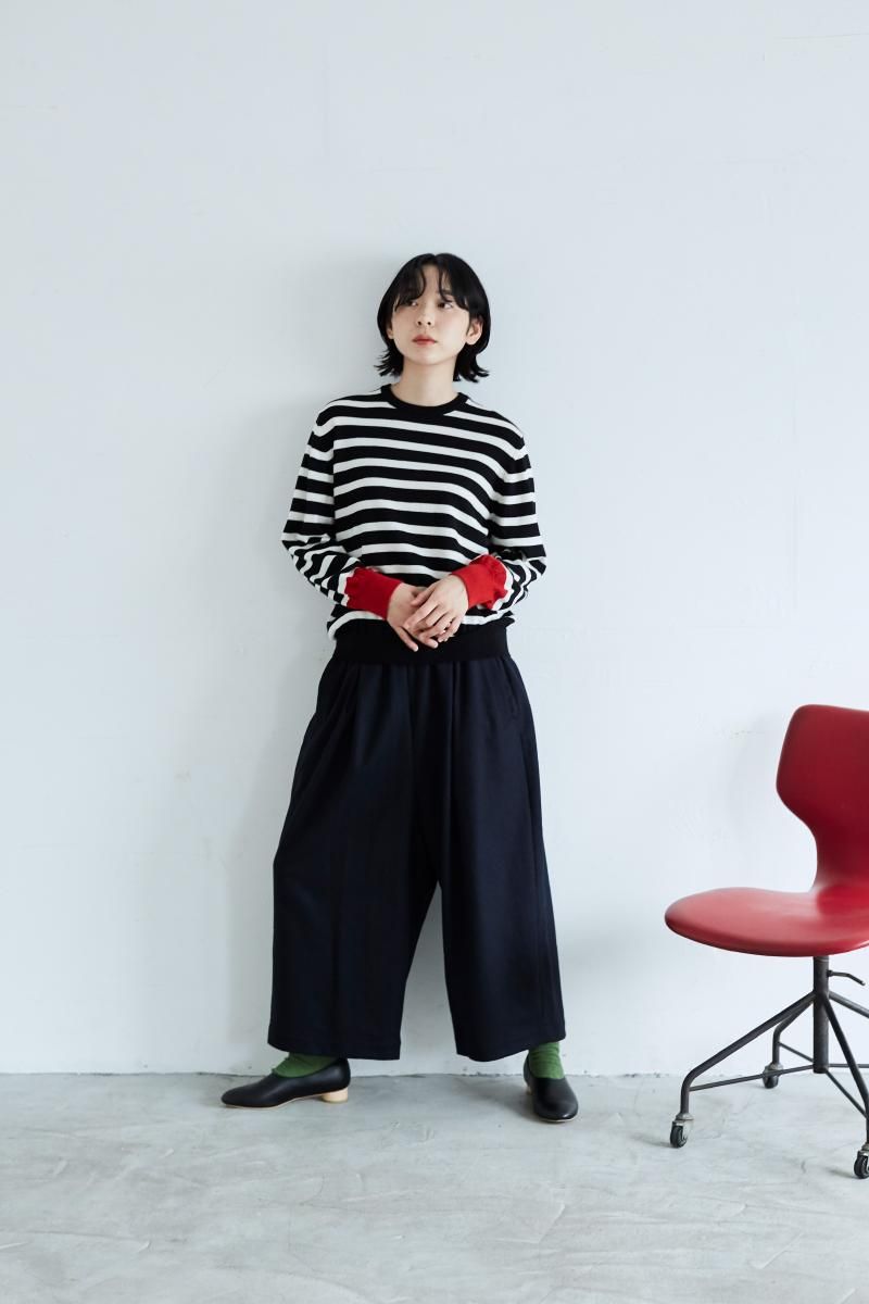 wool frano gaucho pants - atelier naruse｜Online store｜the an