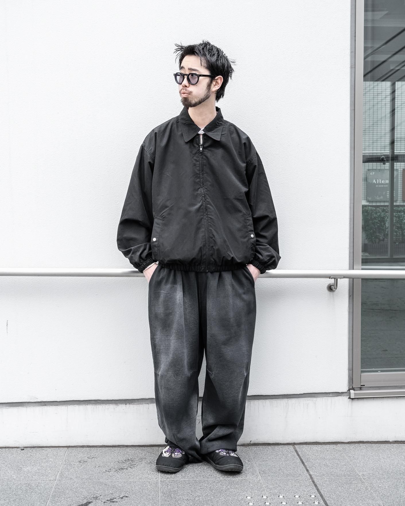 DEAD STOCK” US Black Peach Skin Swing Top Jacket - TEENAGER Online