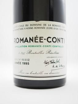 1995 ROMANEE-CONTI DRC 1,100,000 1995 ロマネ・コンティ DRC
