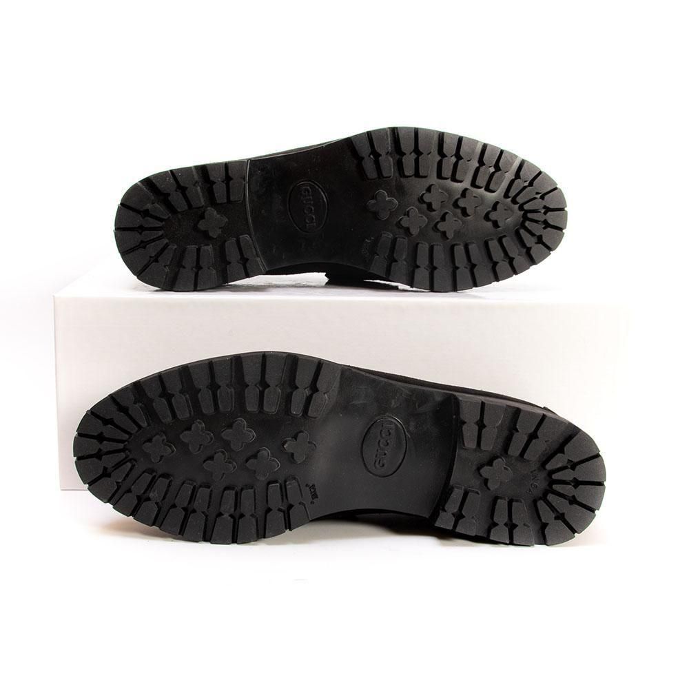 グッチ ビットローファー ブラックスエード サイズ43E - 中古革靴販売