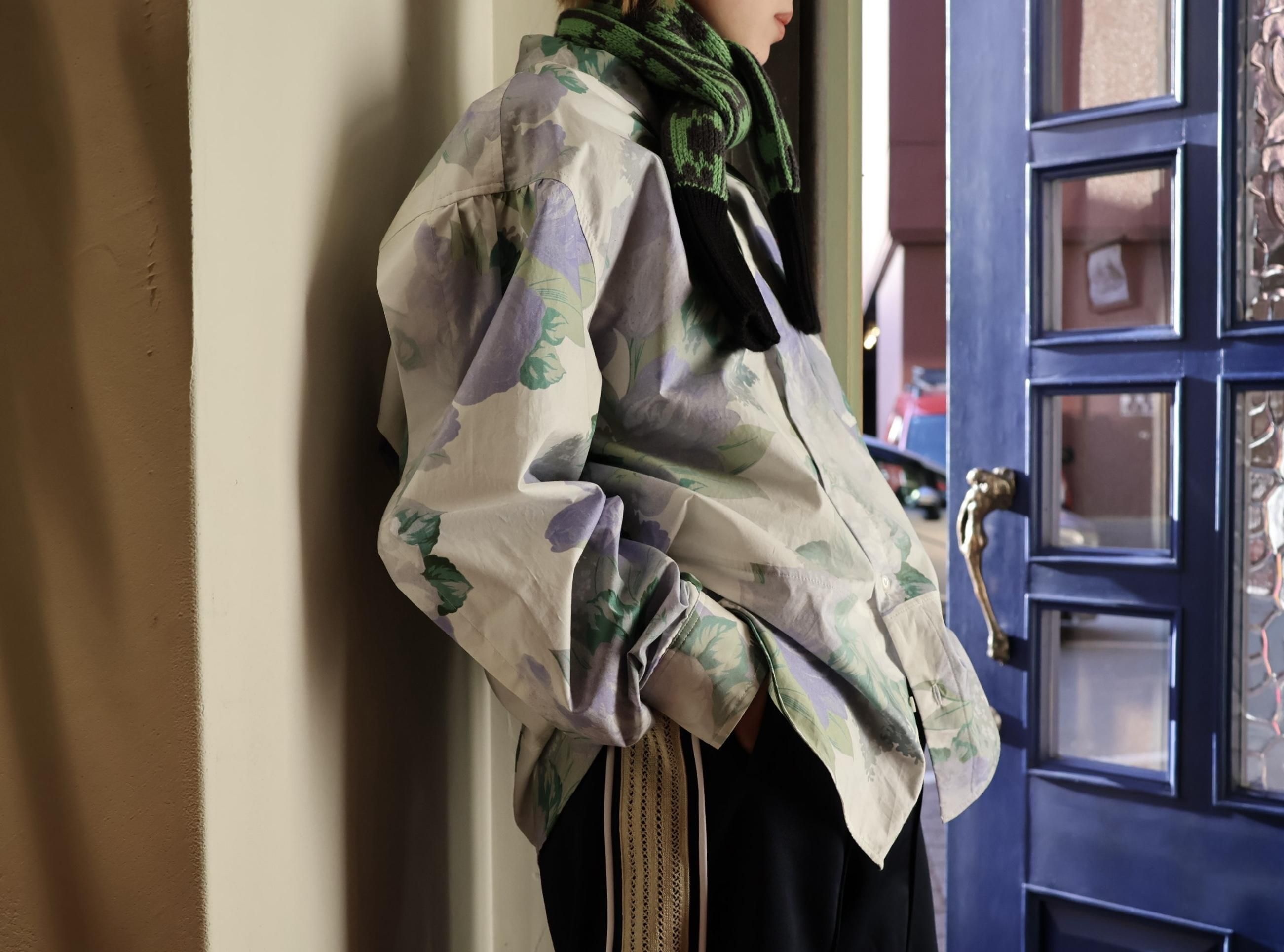 Meryll Rogge：OPIC MINI SCARF - GREEN/BLACK - ORANN ONLINE SHOP