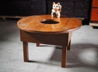 文机 座卓 ちゃぶ台 テーブル - アンティーク和家具専門店 古録展